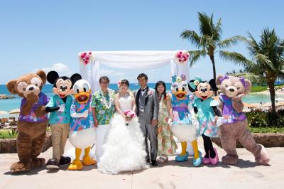 アウラニディズニー結婚式とホノルル①