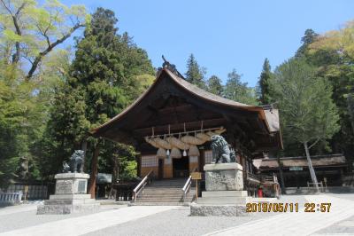 高速バスの旅・２．諏訪大社