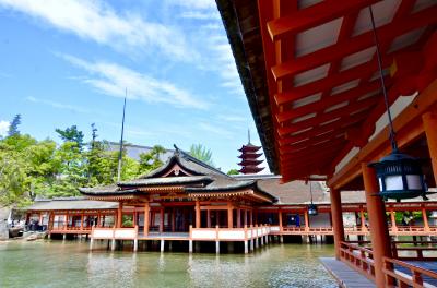 名宿「岩惣」に泊まる！初夏の宮島・厳島神社①-まずは「あなごめし」に「厳島神社参拝」と「ステキカフェ」でまったりと！！