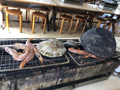 房総ドライブで海鮮浜焼き堪能！