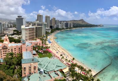 ＨＡＷＡＩＩを想って～シェラトンワイキキからの絶景編