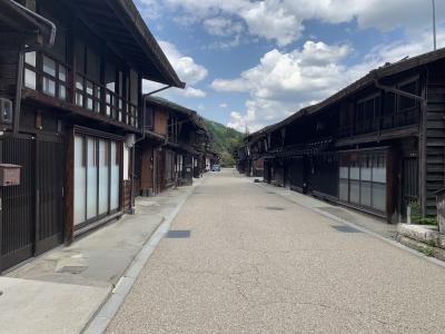 権兵衛峠を越えて、奈良井宿と平沢漆器街へ
