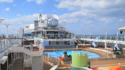 2019 MAR 日本一の博多港でクルーズ船”クァンタムオブザシーズ”見学会