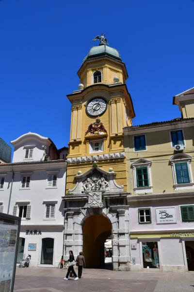 クロアチア旅行-8:リエカ(港街)