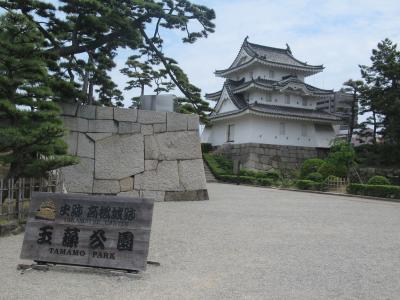 初夏の山陽・四国旅（１５）高松城跡（玉藻公園）：日本三大水城～海水のお堀