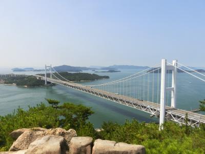 猛暑の岡山旅行 ⑤ 瀬戸内海の絶景を求めて鷲羽山へ☆下津井電鉄廃線跡をサイクリング