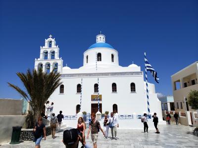 アテネから日帰りでサントリーニ島へ行ってみました★ターキッシュエアラインで行くアテネ・サントリーニ島2