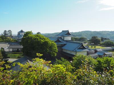 2019風薫る5月の金沢＆七尾＆日帰り和倉温泉・温泉とアート満喫の旅（その３・完）早朝の金沢城と兼六園散歩、東茶屋街