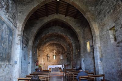 2019GWイタリア中部その９～アッシジ(4)マイナーな教会巡りと朝日に輝くサン・フランチェスコ聖堂