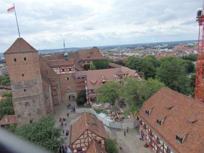 オーストリア・セルデン＆ドイツ・ニュルンベルクとミュンヘンの旅【１9】 ジンヴェル塔からの素晴らしい眺望