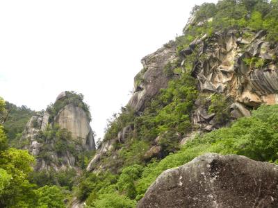 新緑の昇仙峡