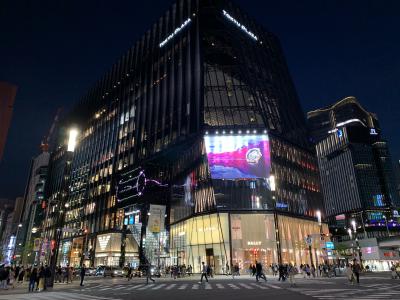 日本語学校友人との東京での再会～銀座での夕食と散策～