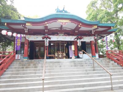 2019年6月 多摩川浅間神社へ行きました