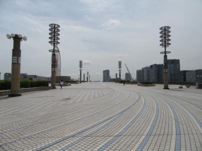 東京都臨海副都心を歩く　　爽やか晴天日6月/2019