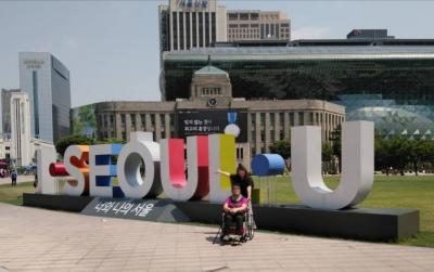 車椅子の母を連れ、ソウル2泊３日の旅