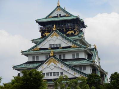 豊臣秀吉築城、徳川秀忠再構築、大阪市再々築城の大阪城を散策