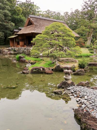 京都平成31　桂離宮a  御幸門-外腰掛-松琴亭 ☆蘇鉄山/天の橋立/石橋を通って