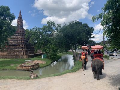初バンコク!娘と2人で満喫~アユタヤ