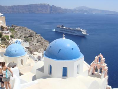 エーゲ海、青と白の世界