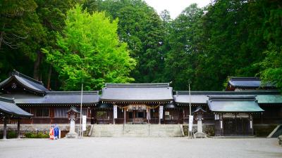 氷菓の舞台、飛騨一宮水無神社...君の名は？？？