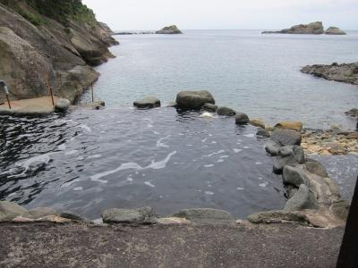 西伊豆の海岸と露天風呂