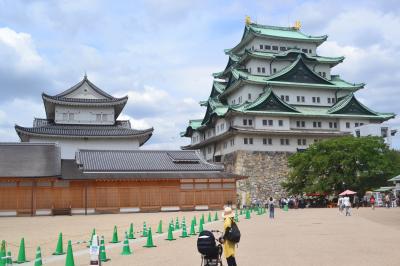 途中下車して名古屋城を訪ねる
