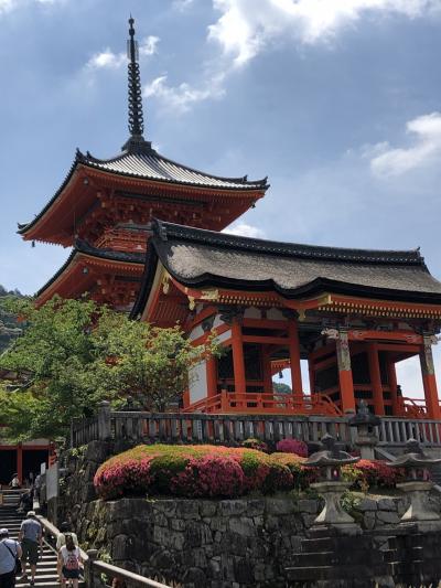 清水寺へ高校修学旅行以来に行きました