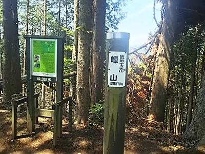 「峰山登山」と「藤野やまなみ温泉」