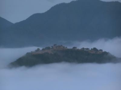 姫路城、天空の城竹田城、天橋立、丹波でおいしい栗と黒豆と出石の蕎麦満喫の旅③　感動！天空の城、竹田城編