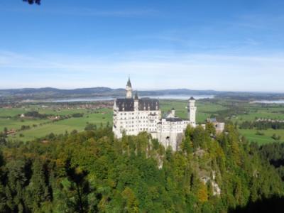 ドイツのお城　ノイシュバンシュタイン城　絶景ハイキング