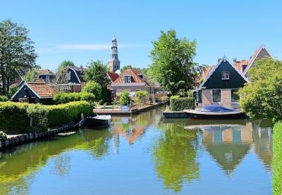 水辺の美しい景色を求めてオランダ＆ベルギーへ　＜6＞ アイセル湖畔の美しい村 ヒンデローペンへ♪