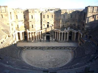 シリア・ヨルダン１０日間の旅（４）　ボスラ遺跡
