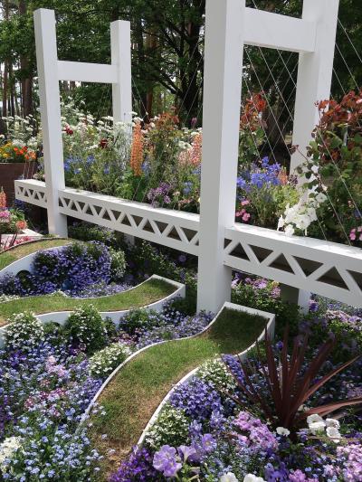 信州令和08　花フェスタg　芸術と花の森（他県市出展）☆横浜市作品-人気投票第１位