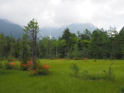 常念行けず無念・人生初の上高地～大正池から横尾～1日目