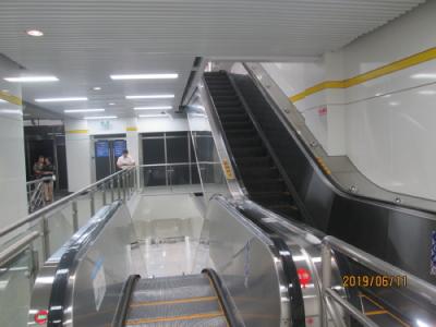 上海の地下鉄２、３、４号線直通運転・新連絡通路完成