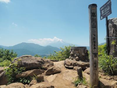 今年も山ゴハン…サボりました~秀麗富嶽１２景　高川山~