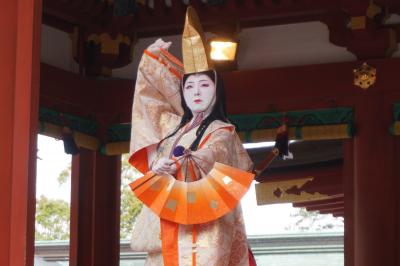 鎌倉散策パートⅣ　鎌倉まつり～鶴岡八幡宮の静の舞がハイライト。恋する義経への思い、頼朝の理不尽さへの憤りもいかばかりだったことかと思います～