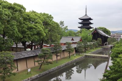 京都・さんぽ地図の旅　⑧東寺～梅小路・京都水族館