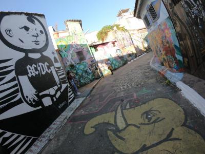 サンパウロの壁画アートスポット