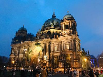 2018年～2019年　ドイツ冬の旅⑥　ベルリンその３　旧国立美術館のフリードリヒと大聖堂