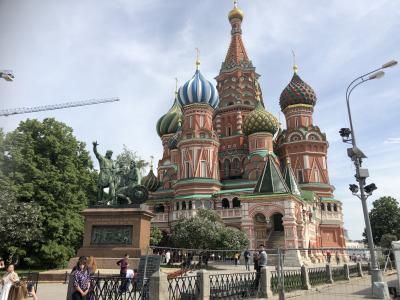 2019年5月　還暦夫婦ロシアへ行く 7日め　モスクワ / クレムリン、赤の広場とトゥヴェルスカヤ通り