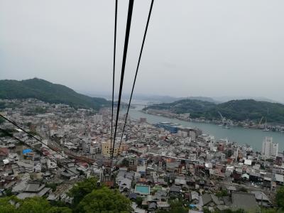 千光寺ロープウェイ♪文学のこみち♪恋人の聖地(年間運営管理費 (名前使用料)230,000円／税別･年)かかります！2019年７月尾道徘徊４