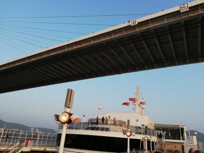 クイーン・エリザベス乗船記(8)　5日目　5/2 釜山入港