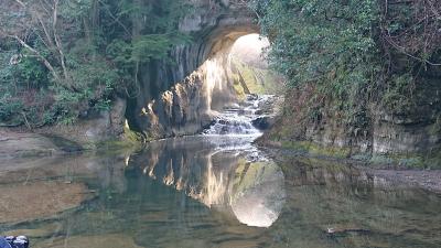 千葉旅行　最終日（亀岩の洞窟・海ほたる）