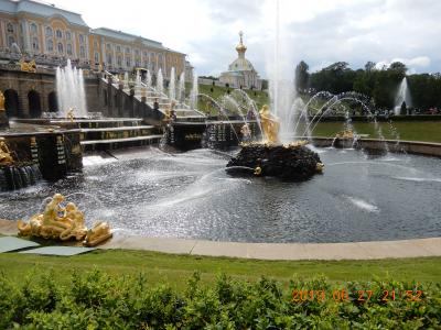 ｛宮殿｝ピョートル大帝夏の宮殿（ペテルゴフ宮殿）Ⅰ 動画追加版 リーガルプリンセス号クルーズ七日目