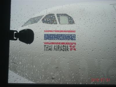 6月6日のPeachから一ヶ月足らずのAir AsiaXでドンムアン。