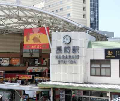 去年の夏を思い出す　長崎駅へ
