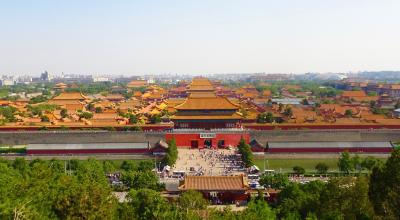 中国 北京 景山公園 絶景スポットへ (10)