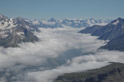 スイス花とハイキングの旅クラインマッターホルン