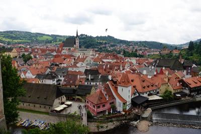 チェコ旅行ー13:CブディェヴィツェとCクルムロフ